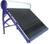 non-pressurized color steel  solar water heater