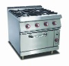 open top 4 heads gas / electrical stock-pot burner range cook top hotel and restaurant kitchen catering cooker