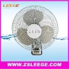 oscillating wall fan with remote control