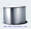 oval waste bin with moon shaped lidD9141
