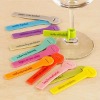 party wine glass markers silicone glass clip