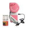 pink portable mini air conditioner