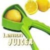 plastic handy yellow lemon juicer