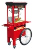 popcorn machine with cart