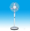 portable 16inch 12v solar power fan rechargeable fan emergency fan light fan CE-12V16D