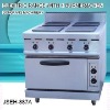 portable electric range, JSEH-887A electric range with 4-burner and oven
