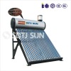 pressurized solar water heater-copper coil inside with high pressure