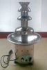 professional stainless steel commercial chocolate fountain