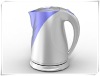 purple and silver electric heating kettle