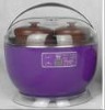 purple clay steaming&stewing mug