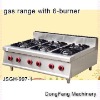 range burner covers JSGH-997-1 gas range with 6-burner ,kitchen equipment
