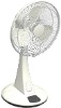 rechargeable fan with light