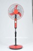 rechargeable stand fan with LED lamps CE-12V16B
