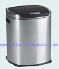 rectangle rubbish bin opened by handsD9162