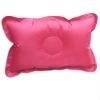 red pvc inflatable sleeping/bed pillow