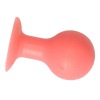 red silicone stick on wall hooks, perfect for household and office