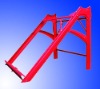 red solar water heater frame