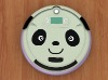 robotic vacuum cleaner,with panda appearance,with self-charging and disposable bag for dustbin