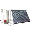 separated pressurized solar collector stainless manifold heat pipe solar water heater