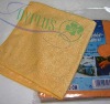 shiny weft microfiber cloth for cleaning