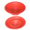 silicone kitchenware product set foldable plate for Fruit and snack