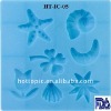silicone shaped ice cube tray