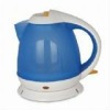 sky blue travel plastic cordless electric kettle