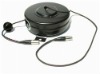 small unilaterial retractable reel for USB and iphone