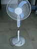 solar DC stand fan with LED lamps DC-12V16B