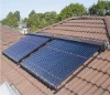 solar collector heating system