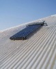 solar collector with heatpipe aluminum collector with heatpipe