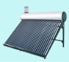 solar hot water, solar vacuum tube, non pressure solar water heater, feeding tank