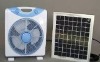 solar rechargeable fan SF-8V10C
