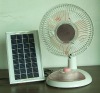 solar rechargeable fan SF-8V7C (7INCH