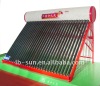 solar system Unpressurized solar water heater with CE certificate
