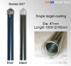 solar vacuum tubes, single target, dia. 47mm