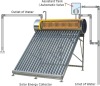 solar water heater drawing