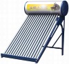 solar water heater with evaculated glass tube