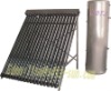 split pressure shortage tank solar water heater