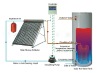 split pressure solar water heaters