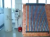 split pressured solar heating system