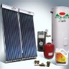 split  pressurized flat plate solar water heater