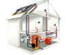 split pressurized solar heat pipe collector