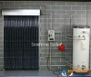 split pressurized solar heating system