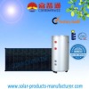split solar water heater system villa pressurized solar water heater