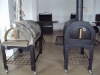 stailness steel wood fired pizza oven