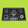 stainess steel drip pan 5 burner gas cooker NY-QB5136