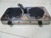 stainless double coil hot plate