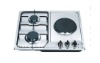 stainless steel built-in combin gas cooker hob