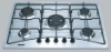 stainless steel built in cooktop